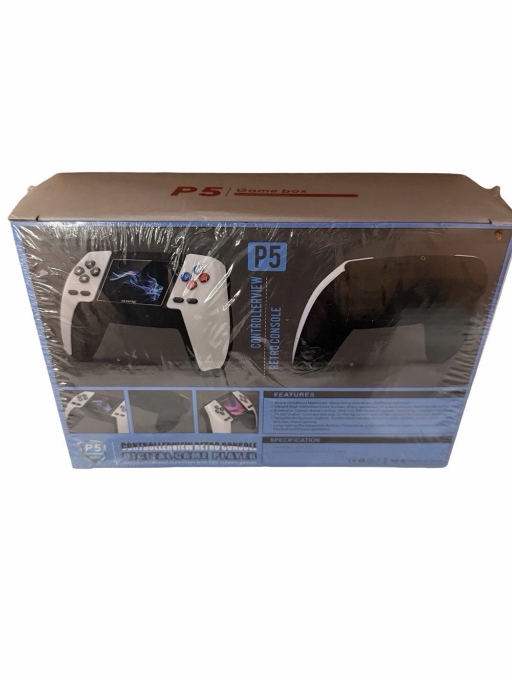 ControllerView Retro Console P5 Handheld - Blue - Picture 3 of 4